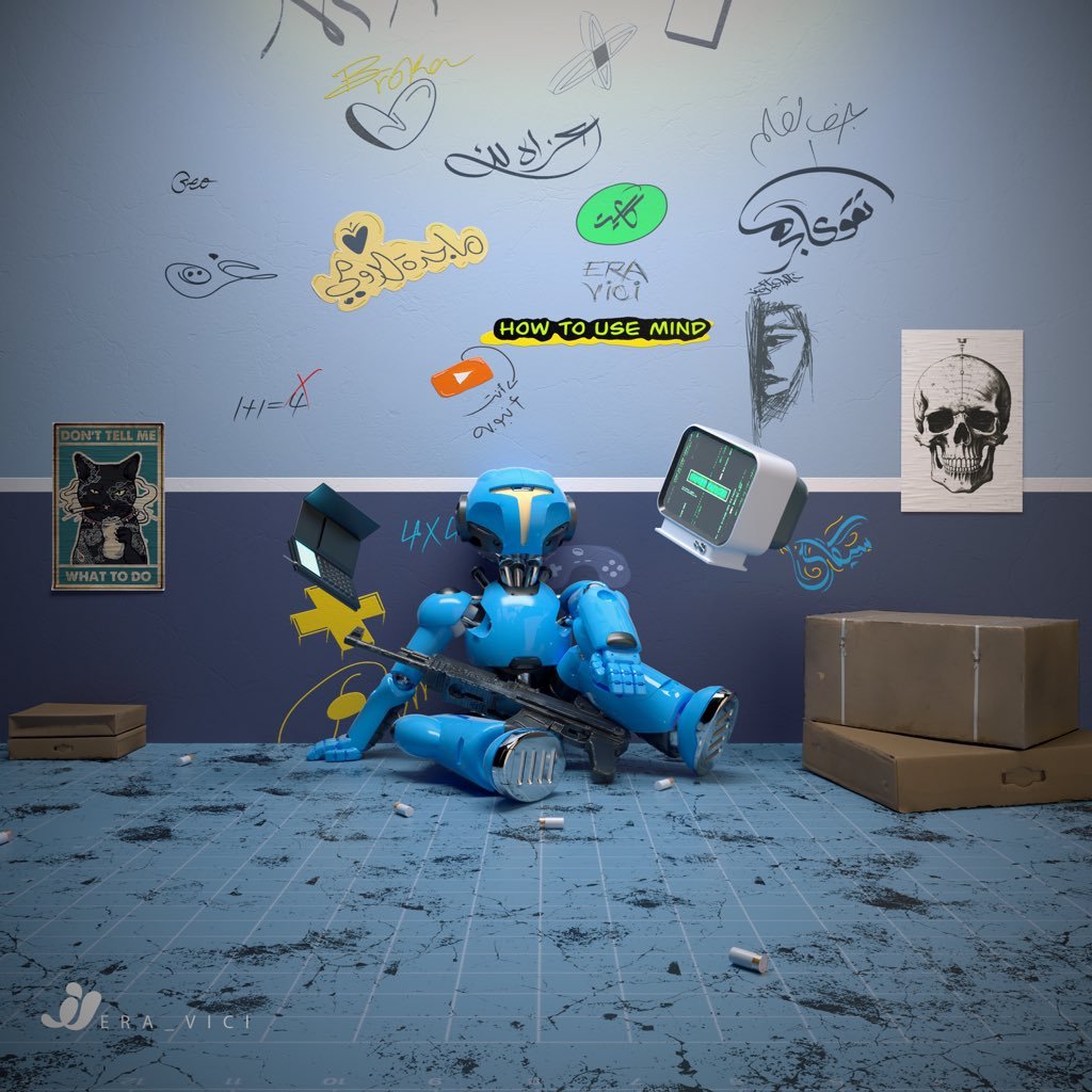 DYING ROBOT // EMOTIVE SCI-FI